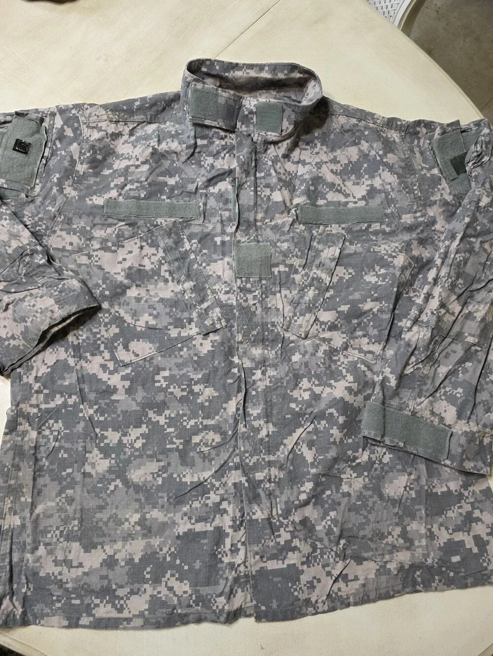 ​🎖️ US Army Issued FRACU Flame Resistant Digital Camo Combat Uniform Jacket.  L